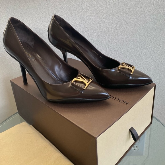 Louis Vuitton Leather Heels - Picture 2 of 7